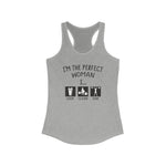 Women's “Perfect Women” Racerback Tank