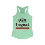 Women's “See back for details” Racerback Tank