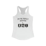 Women's “Perfect Women” Racerback Tank