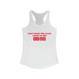 “Wait! Don’t Start!” Racerback Tank