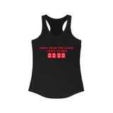 “Wait! Don’t Start!” Racerback Tank